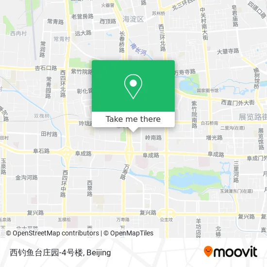 西钓鱼台庄园-4号楼 map