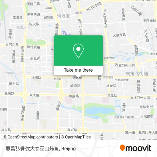 塬昌弘餐饮大春巫山烤鱼 map