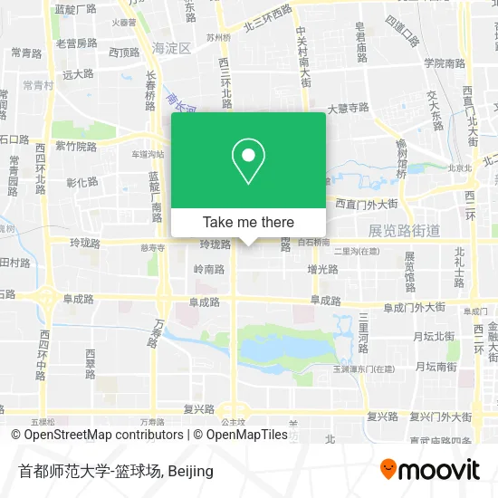 首都师范大学-篮球场 map