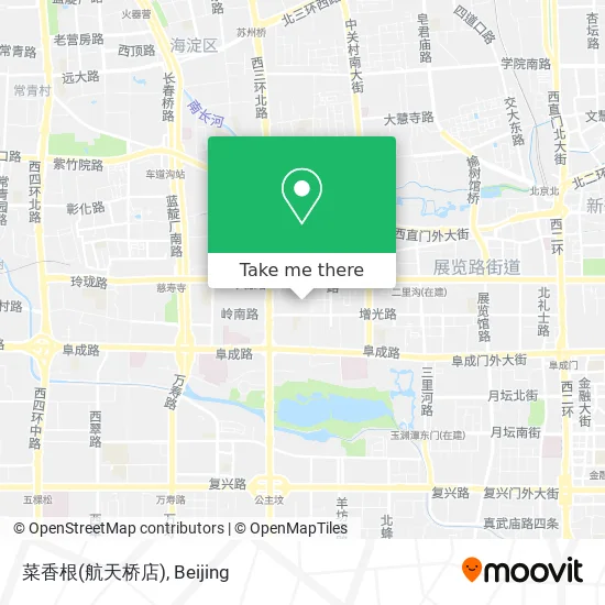 菜香根(航天桥店) map