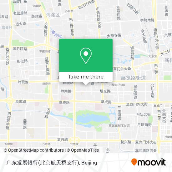 广东发展银行(北京航天桥支行) map