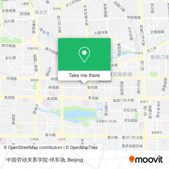 中国劳动关系学院-停车场 map