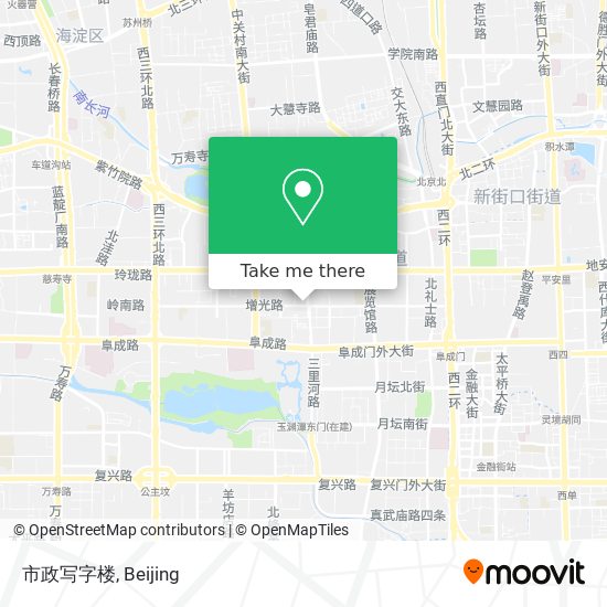 市政写字楼 map