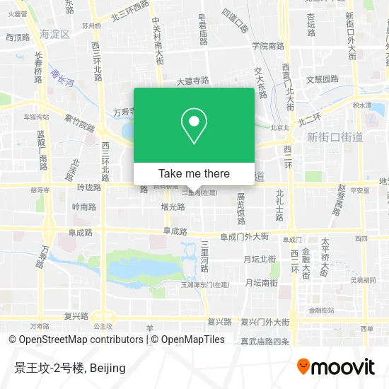 景王坟-2号楼 map