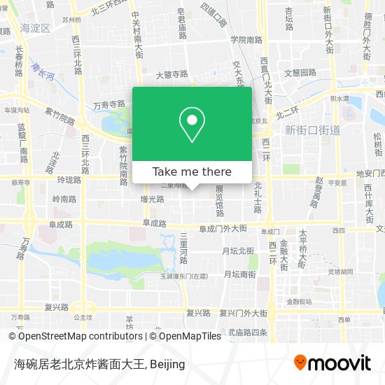 海碗居老北京炸酱面大王 map