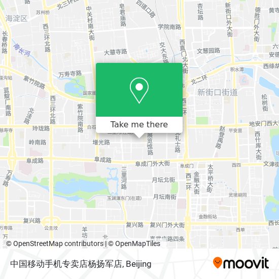 中国移动手机专卖店杨扬军店 map