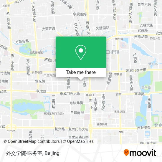外交学院-医务室 map