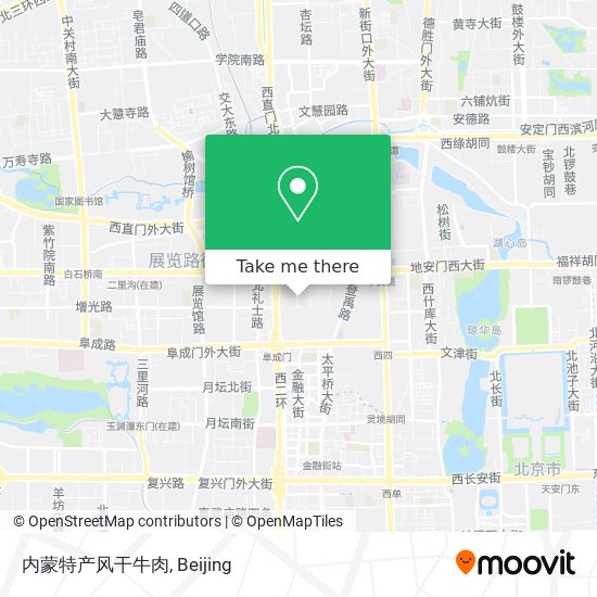 内蒙特产风干牛肉 map