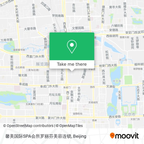 馨美国际SPA会所罗丽芬美容连锁 map