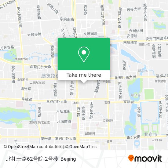 北礼士路62号院-2号楼 map