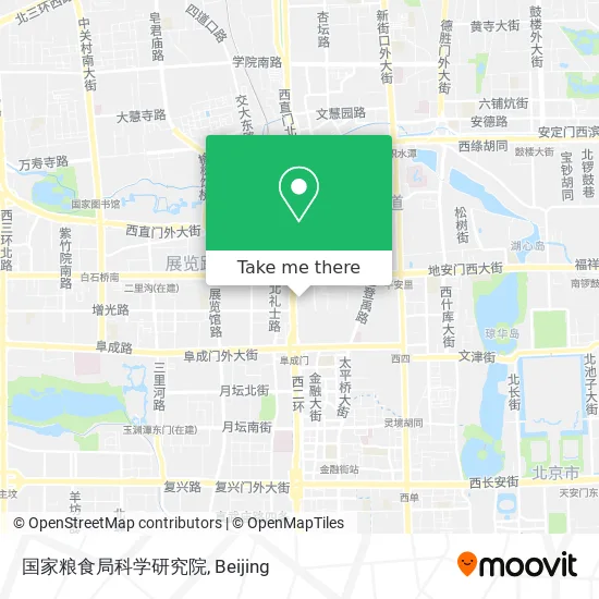 国家粮食局科学研究院 map