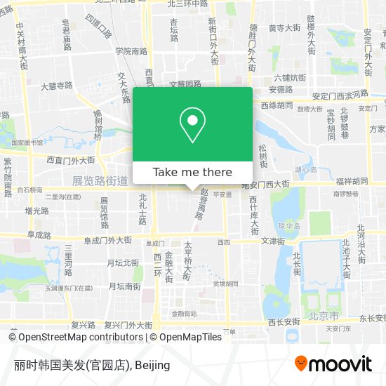 丽时韩国美发(官园店) map