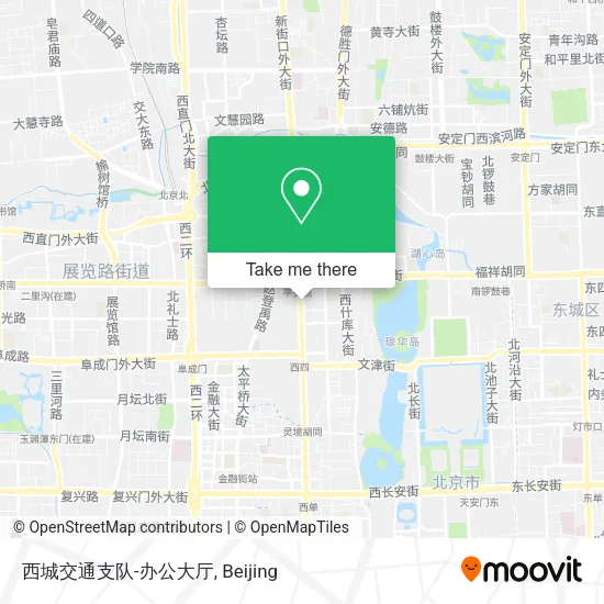 西城交通支队-办公大厅 map