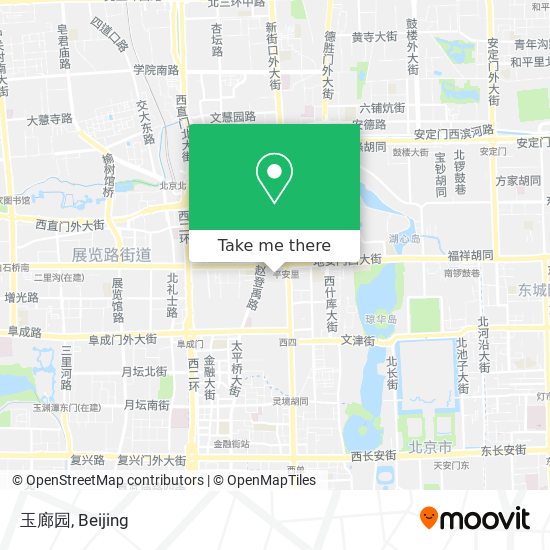 玉廊园 map