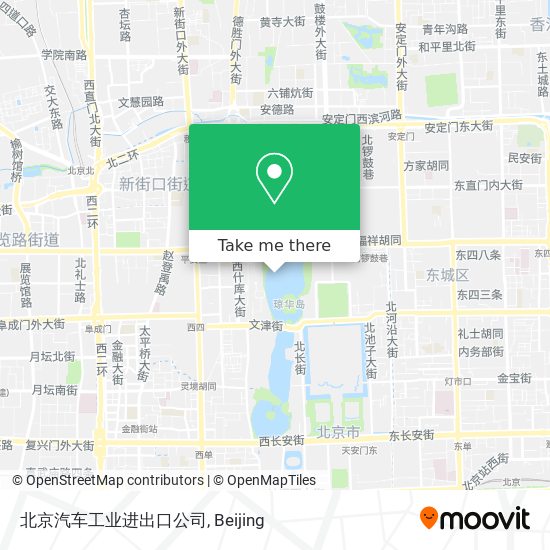 北京汽车工业进出口公司 map
