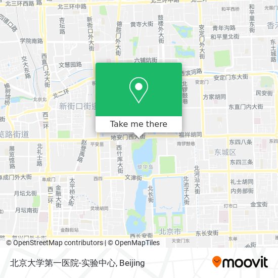 北京大学第一医院-实验中心 map