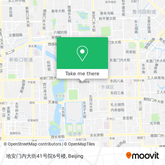 地安门内大街41号院6号楼 map