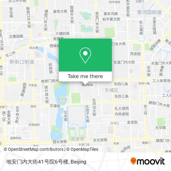 地安门内大街41号院6号楼 map