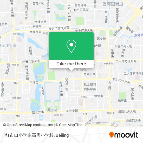 灯市口小学东高房小学校 map