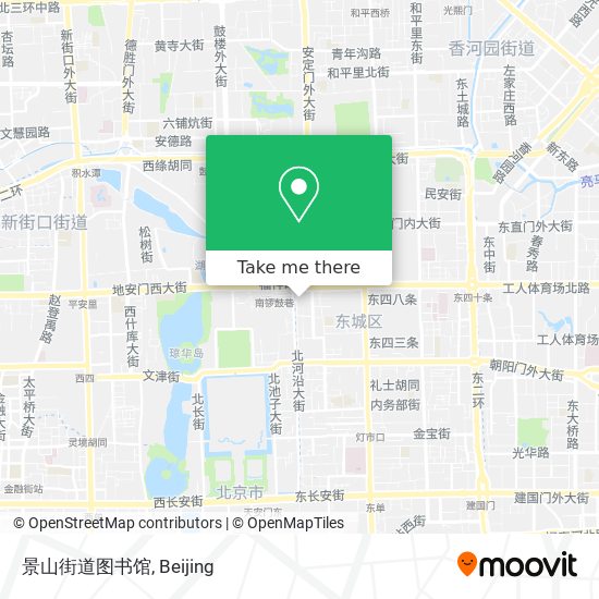 景山街道图书馆 map
