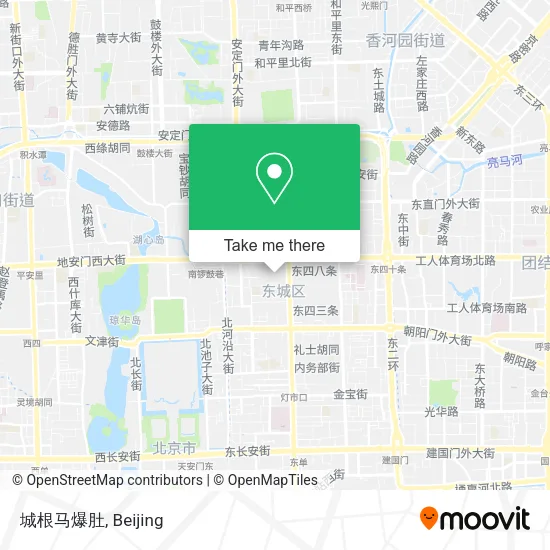 城根马爆肚 map