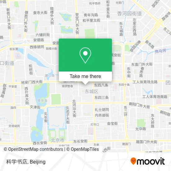 科学书店 map
