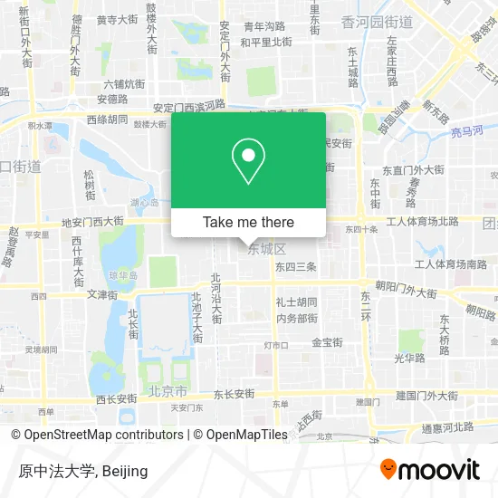 原中法大学 map