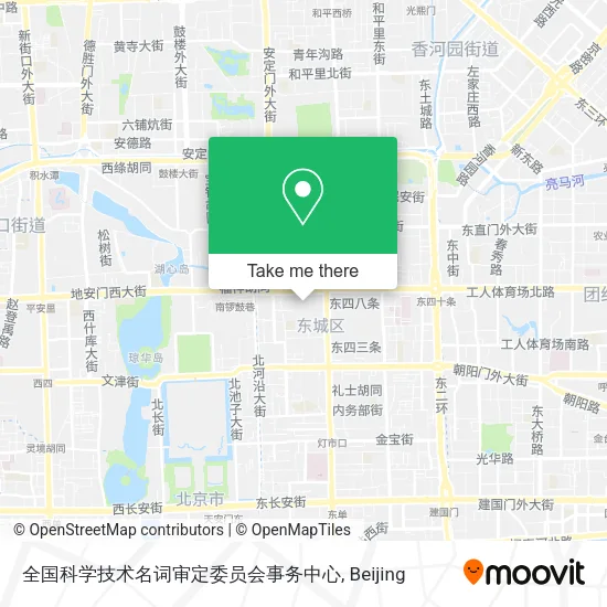全国科学技术名词审定委员会事务中心 map