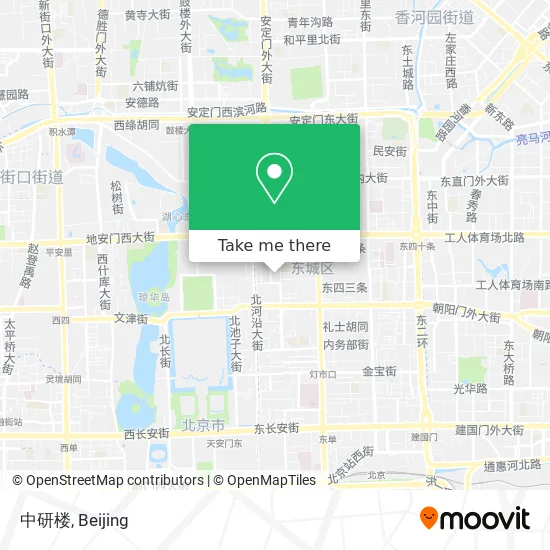 中研楼 map