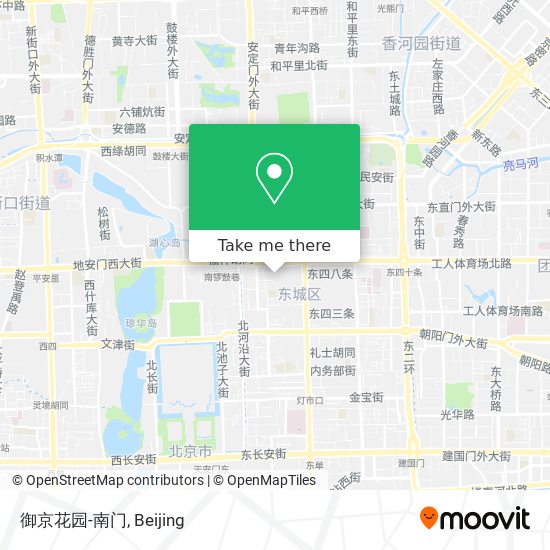 御京花园-南门 map