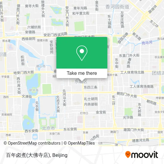 百年卤煮(大佛寺店) map