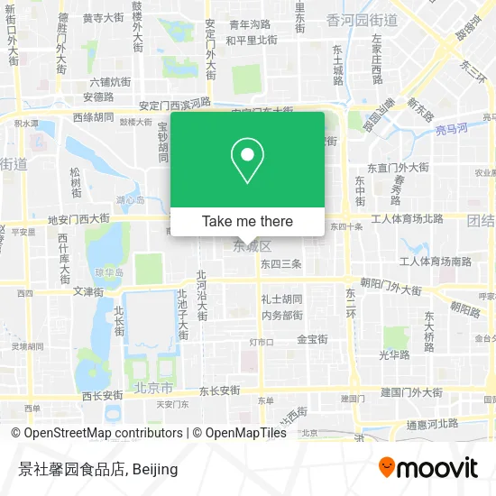 景社馨园食品店 map