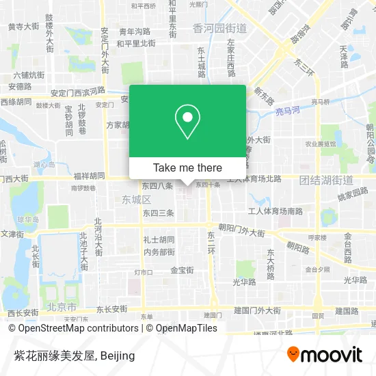 紫花丽缘美发屋 map