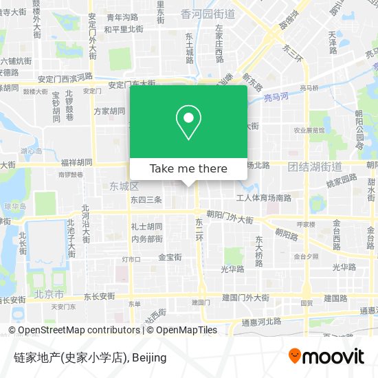 链家地产(史家小学店) map