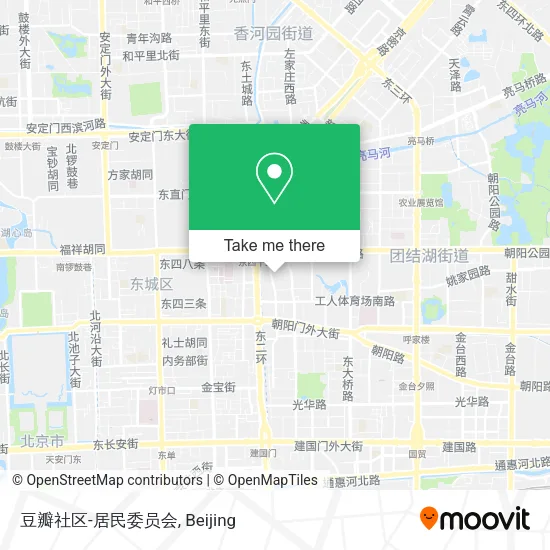 豆瓣社区-居民委员会 map