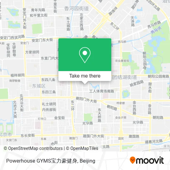 Powerhouse GYMS宝力豪健身 map