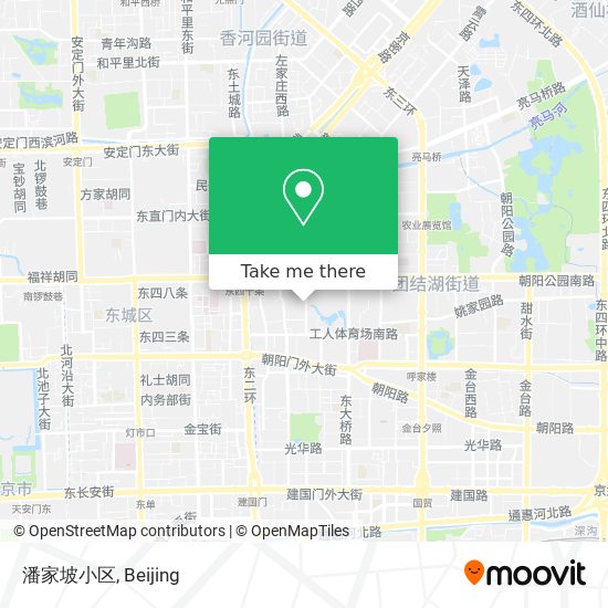 潘家坡小区 map