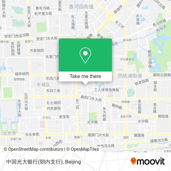 中国光大银行(朝内支行) map