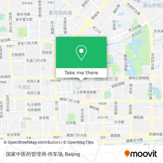 国家中医药管理局-停车场 map