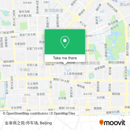 金泰商之苑-停车场 map