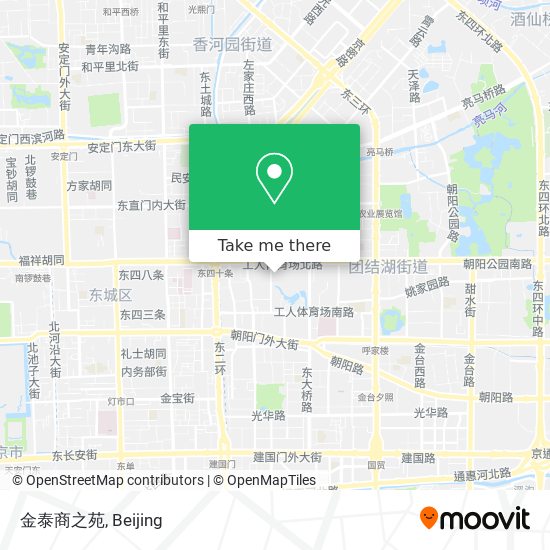 金泰商之苑 map