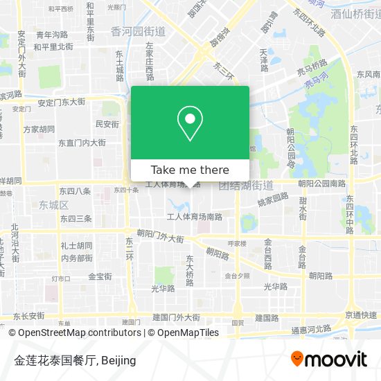 金莲花泰国餐厅 map