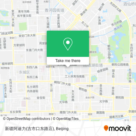 新疆阿迪力(吉市口东路店) map
