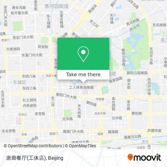 唐廊餐厅(工体店) map