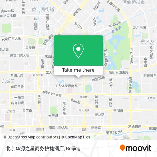 北京华源之星商务快捷酒店 map