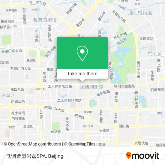 低调造型岩盘SPA map