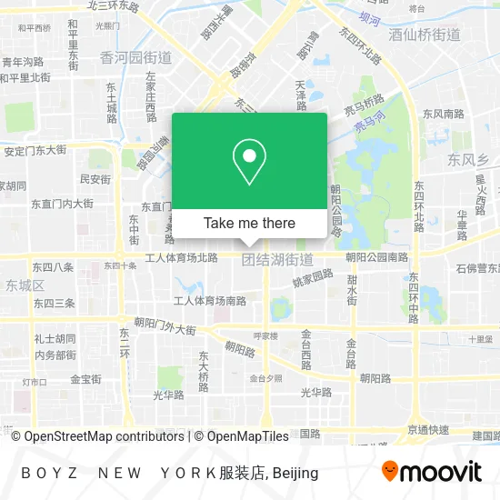 ＢＯＹＺ　ＮＥＷ　ＹＯＲＫ服装店 map