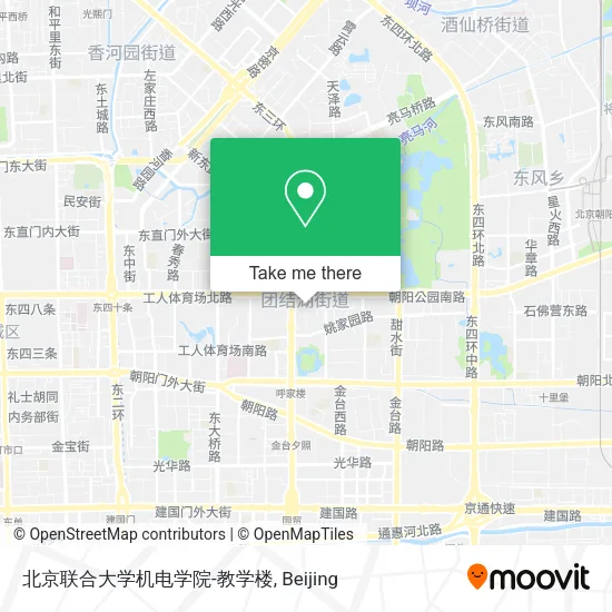 北京联合大学机电学院-教学楼 map