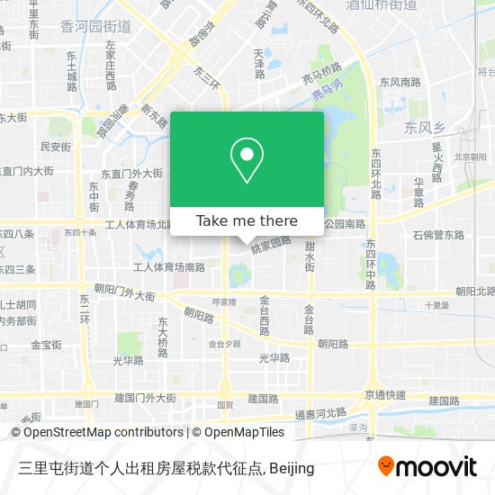 三里屯街道个人出租房屋税款代征点 map