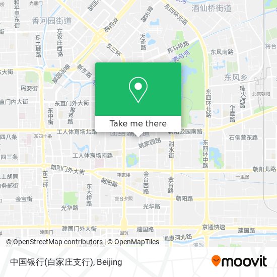 中国银行(白家庄支行) map